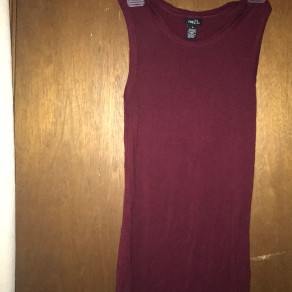 Wine dress